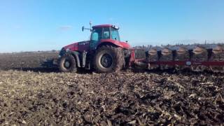 AgroTeam2xCase IH Magnum 315 PlowingSzántás2016 [upl. by Neehs]