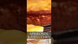 Kalorienarmer APRIKOSENKÄSEKUCHEN  köstlich fruchtig shorts [upl. by Kam]