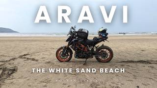 Aravi Beach  The Best Beach In Konkan  White Sand Beach [upl. by Tarkany]