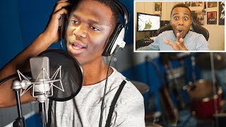 REACTING TO UNHEARD KSI DISS TRACK [upl. by Luwana887]