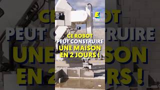 Ce robot peut construire une maison en 2 jours  🏠🤖 shorts [upl. by Shaia26]