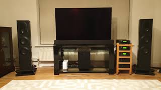 Monitor Audio Platinum PL200 II with Cyrus Audio [upl. by Anod222]