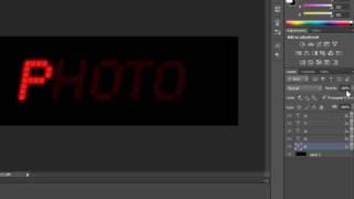 How to create Digital Board text GIF image in Photoshop [upl. by Nytsrik]