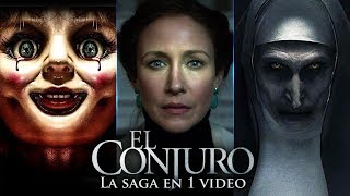 El Conjuro I La saga en 1 video En orden cronológico MaratónFedewolf [upl. by Enirol]