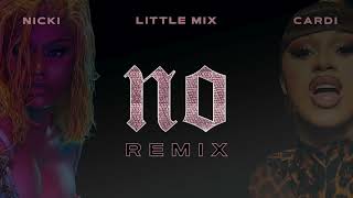 Little Mix  No Ft Nicki Minaj amp Cardi B KV Mashup [upl. by Elisha]