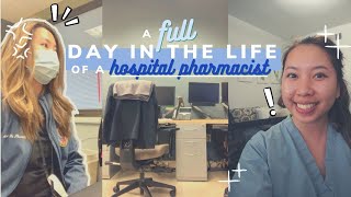 A FULL day in the life of a hospital pharmacist  Internal Medicine [upl. by Haddad729]