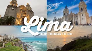 Top 10 Things To Do In Lima Peru  ULTIMATE Travel Guide [upl. by Tloc874]