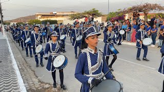 Banda macial de serra caiada RN marcou presença também no encontro de bandas em Tacima [upl. by Esirahs]