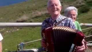 Riobard ODwyer entertaining people waiting for the Dursey Cable Car Take 2 [upl. by Enyaht]