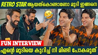 ബാഹുബലി വില്ലനെ ഒതുക്കി ദുൽഖർ  Dulquer amp Rana Daggubati Fun Interview  Lucky Bhaskar [upl. by Iloj]