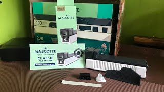 Unboxing Mascotte Classic All In One Filter Tube Injector [upl. by Sydney]