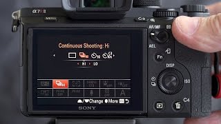 Customising a Sony Alpha Fn Menu [upl. by Eiramacissej]