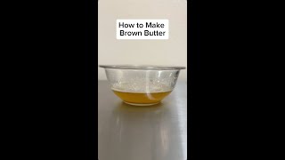 Baking Basics How to Make Perfect Brown Butter [upl. by Inoek]