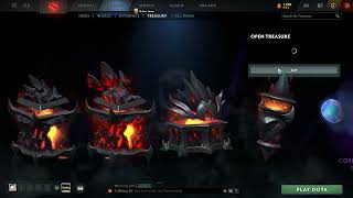 OPENING 20 X Trust of the Benefactor 2022 IMMORTAL ARCANA DOTA 2 [upl. by Anaihk377]