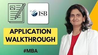 How to Fill Out ISB MBA Application  Best Practices for Writing a Compelling ISB Application [upl. by Sivia739]