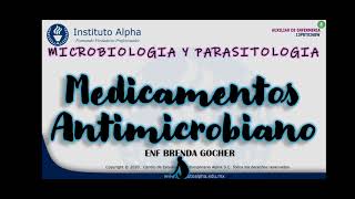 FARMACOS ANTIMICROBIANOS  MICROBIOLOGIA [upl. by Tutankhamen]