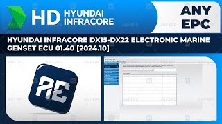 HYUNDAI INFRACORE DX15DX22 ELECTRONIC MARINE GENSET ECU 0140 202410  PRESENTATION [upl. by Nimra289]