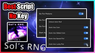 🪐BEST Sols RNG Script  Unlock Auto Roll Auto CollectUse Items amp More [upl. by Yauqaj]