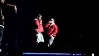 Concierto Jowell y Randy vs Arcangel  Hola Bebe y El Final [upl. by Brigette]