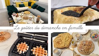 Msemen la fameuse recette de crêpes feuilletées amp Gaufres express sans repos 🧇 [upl. by Dnumde]