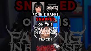 Ronnie Radke SNAPPED on this Falling In Reverse track 🔥🔥 [upl. by Ainegul63]