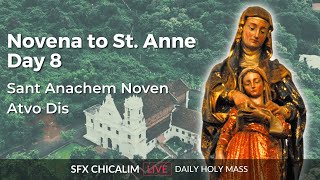 Novena of St Anne  Day 8  24th July 2024 700 AM  Fr Bolmax Pereira [upl. by Nalani]