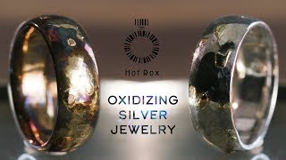 How To Oxidize Your Silver Jewelry [upl. by Leonor]