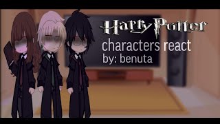 HP characters react  drarry  DarkHarry  1 [upl. by Ardnaek]