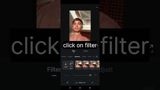 How to add filter in picture by VN video editor viralshort videomaker [upl. by Alexandre102]