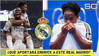 REAL MADRID ENDRICK hará COMPETENCIA con VINICIUS y RODRYGO ANCELOTTI debe ELEGIR  SportsCenter [upl. by Leavelle]