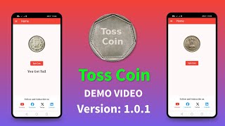 Toss Coin  Head or Tail V101 [upl. by Garek]