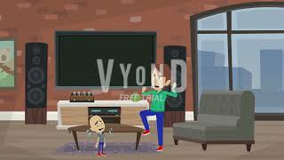 Classic caillou turn plotagon into vyond and gets grounded [upl. by Wiseman]