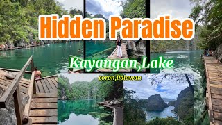 Philippines 🇵🇭 Kayangan Lake The Hidden Paradise [upl. by Nnorahs]