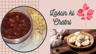 Lasun ki Chatni Recipe  Quick amp Easy Recipe  Tojos Kitchen [upl. by Axia]