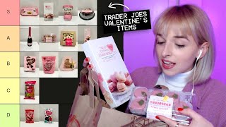 trying EVERY trader joes valentines item [upl. by Katrina161]