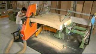 ScottSargeant  Articulated Bandsaw Sawing Beams  wwwscosargcom [upl. by Eelatsyrc]