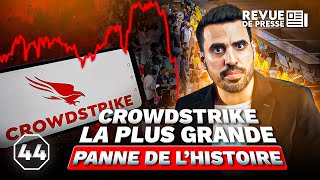 CrowdStrike la plus grande panne de l’Histoire Octogone44 [upl. by Roxanna]