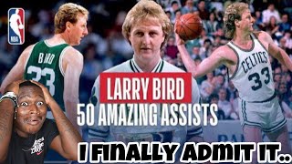 IS LARRY BIRD ONE OF THE GREATEST PASSERS OF ALL TIME [upl. by Prady]