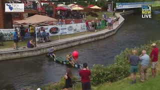 2022 AuSable River Canoe Marathon Time Trials [upl. by Massie]