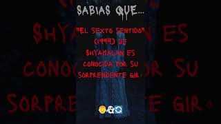 Sabías que EL SEXTO SENTIDO curiosidades elsextosentido vermuertos sorprendente terror [upl. by Villiers]