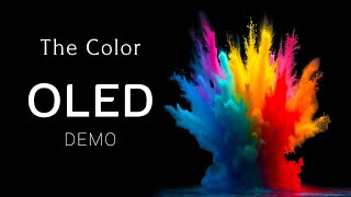 OLED Demo HDR 8K Ultra HD 60fps l The Color [upl. by Elacim]