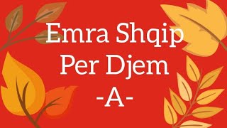 Emra shqip per djem [upl. by Ahsoet312]