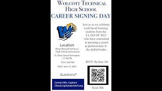 Oliver Wolcott Technical High School Signing Day  613  900am [upl. by Atilef]