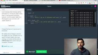 Codecademy  Python Tutorial 20 [upl. by Ettennahs]