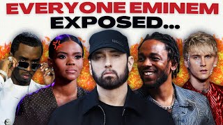 Every Diss On Eminem’s New Album FULLY Explained… [upl. by Mcnutt]