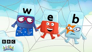 Web  Season Two  Alphablocks Full Episode  Learn to Read  officialalphablocks [upl. by Filip]