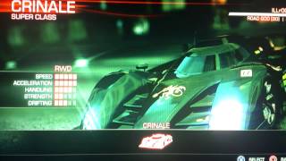 Ridge Racer Unbounded all cars  DLCs [upl. by Aihn582]