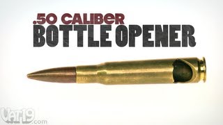 50 Cal Bottle Opener made from a real bullet [upl. by Orazal]