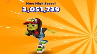 SUBWAY SURFERS GAMEPLAY PC HD P919 Istanbul all character Zombie Jake Special Surfer  Friv4T [upl. by Eixela]