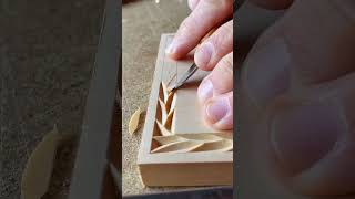 Wood engraving concave process Good tools and machinery make work easy [upl. by Chud]